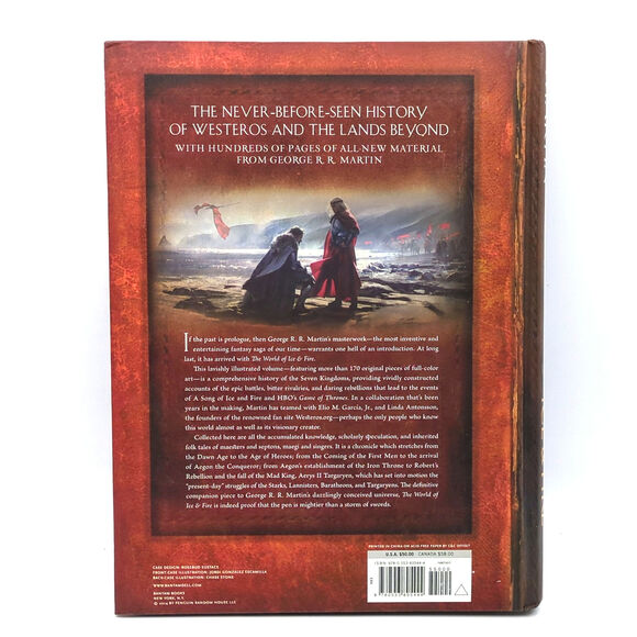 George R. R. Martin The World Of Ice & Fire Game Of Thrones Hardback Book - Picture 2 of 3